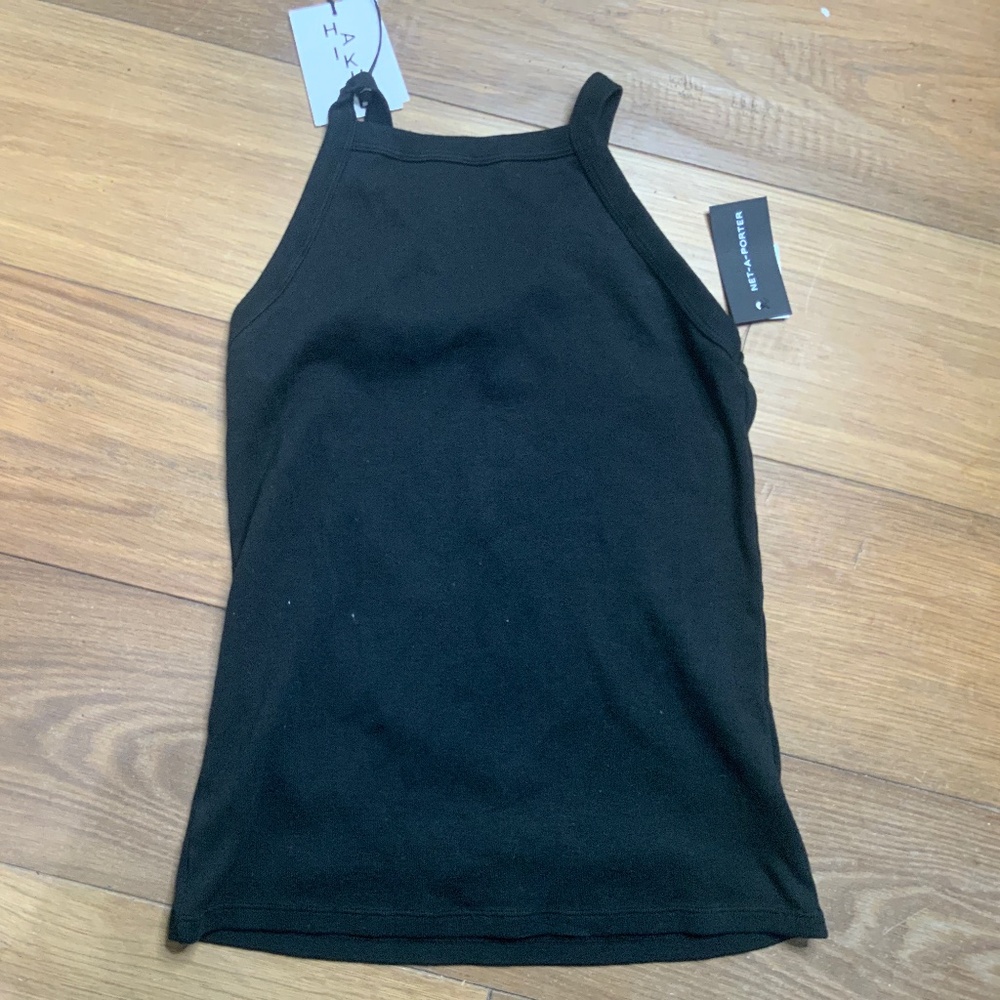 NWT Haikure “Lillian” Black Tank Top